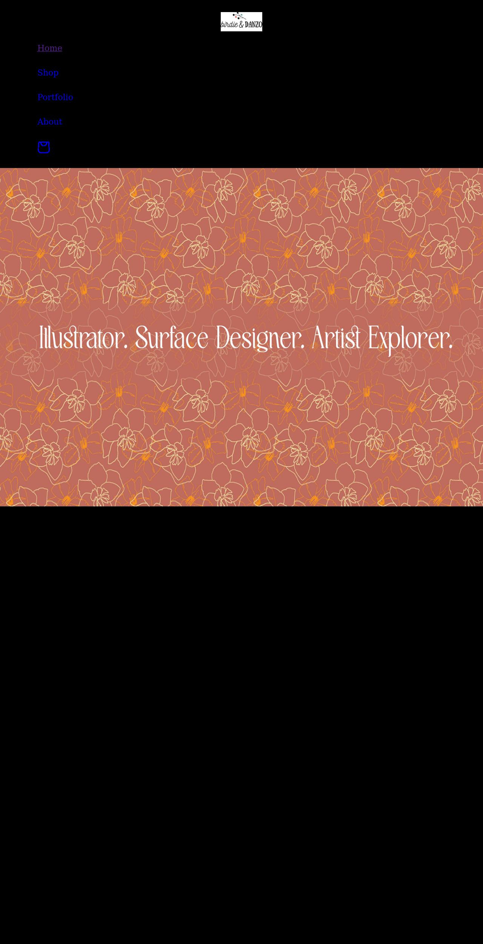 birdieanddanzo.com shopify website screenshot