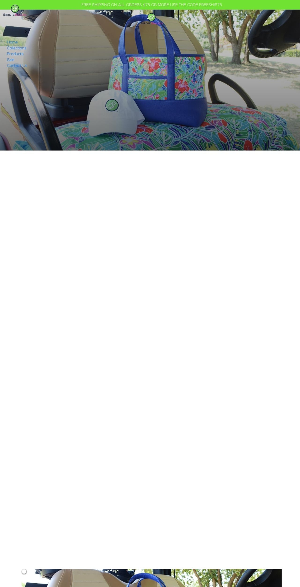 birdiebalou.com shopify website screenshot