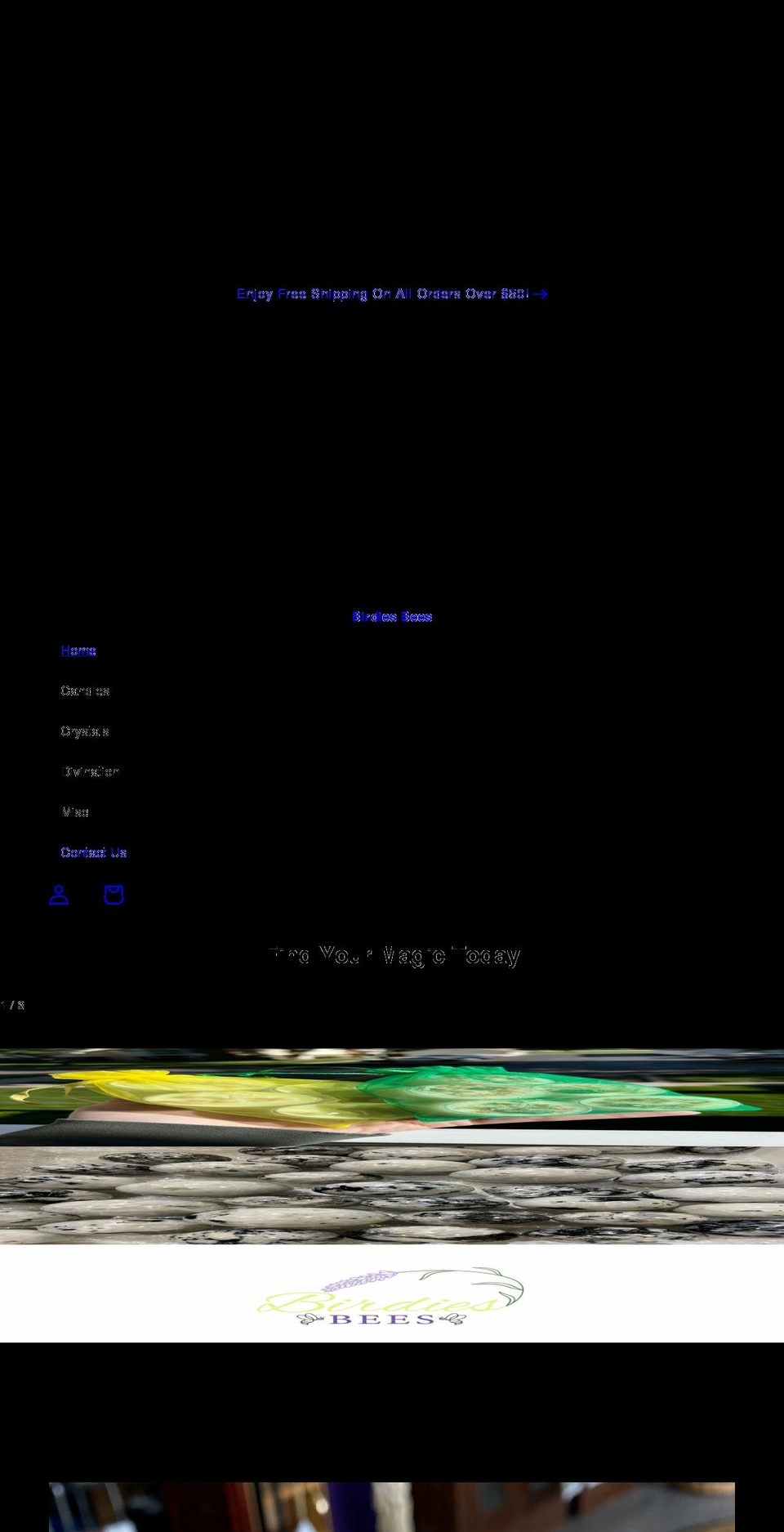 birdiesbeez.com shopify website screenshot