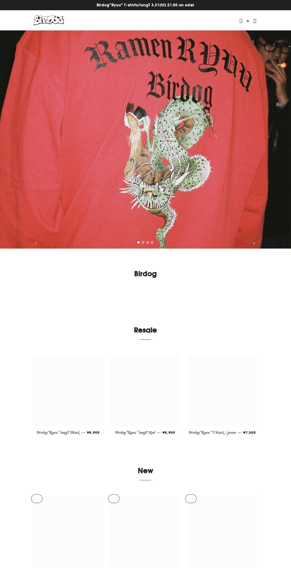 birdog.shop shopify website screenshot