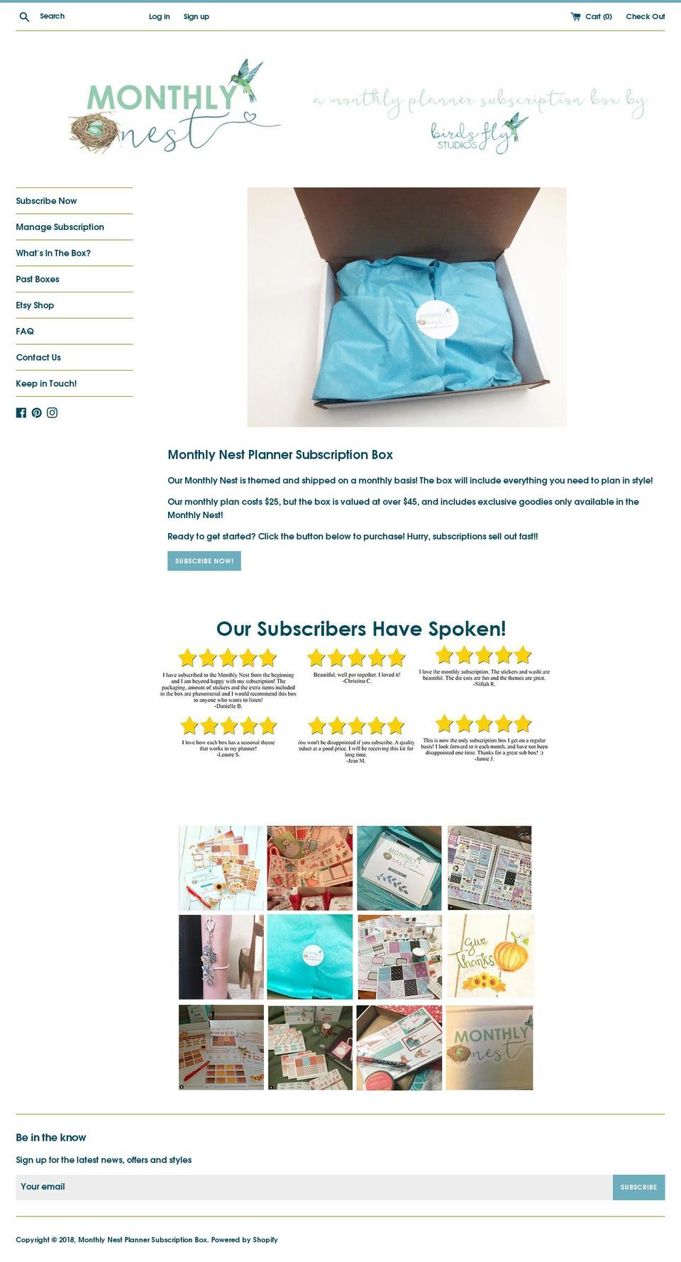 Copy of Simple Shopify theme site example birdsflystudios.com