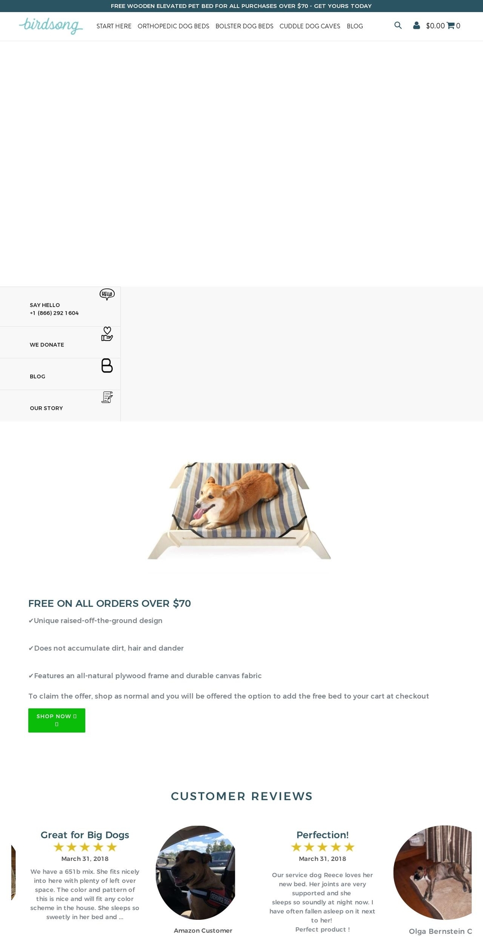 Copy of Local_Debut_06_06_2018 Shopify theme site example birdsongpet.com