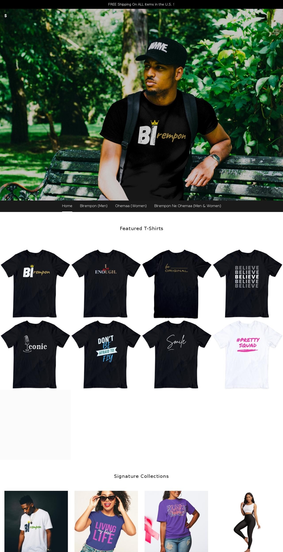 birempon.com shopify website screenshot