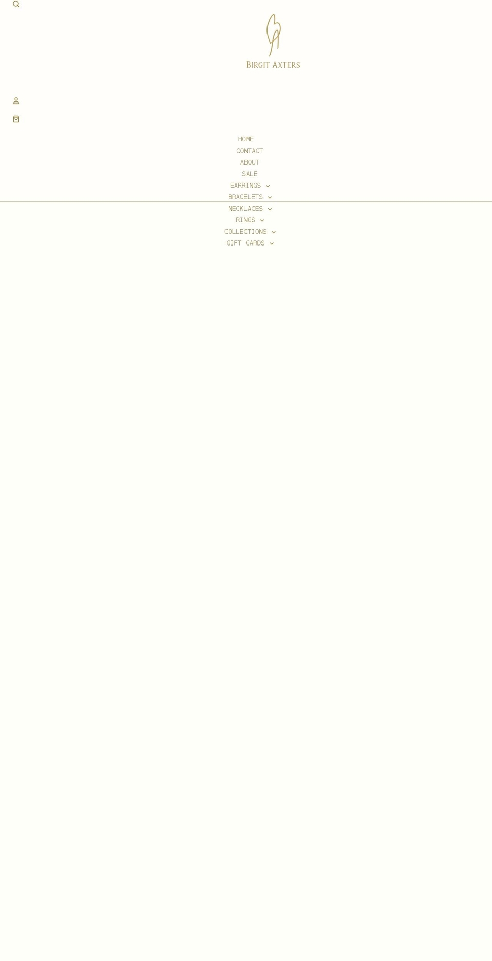 birgitaxters.com shopify website screenshot