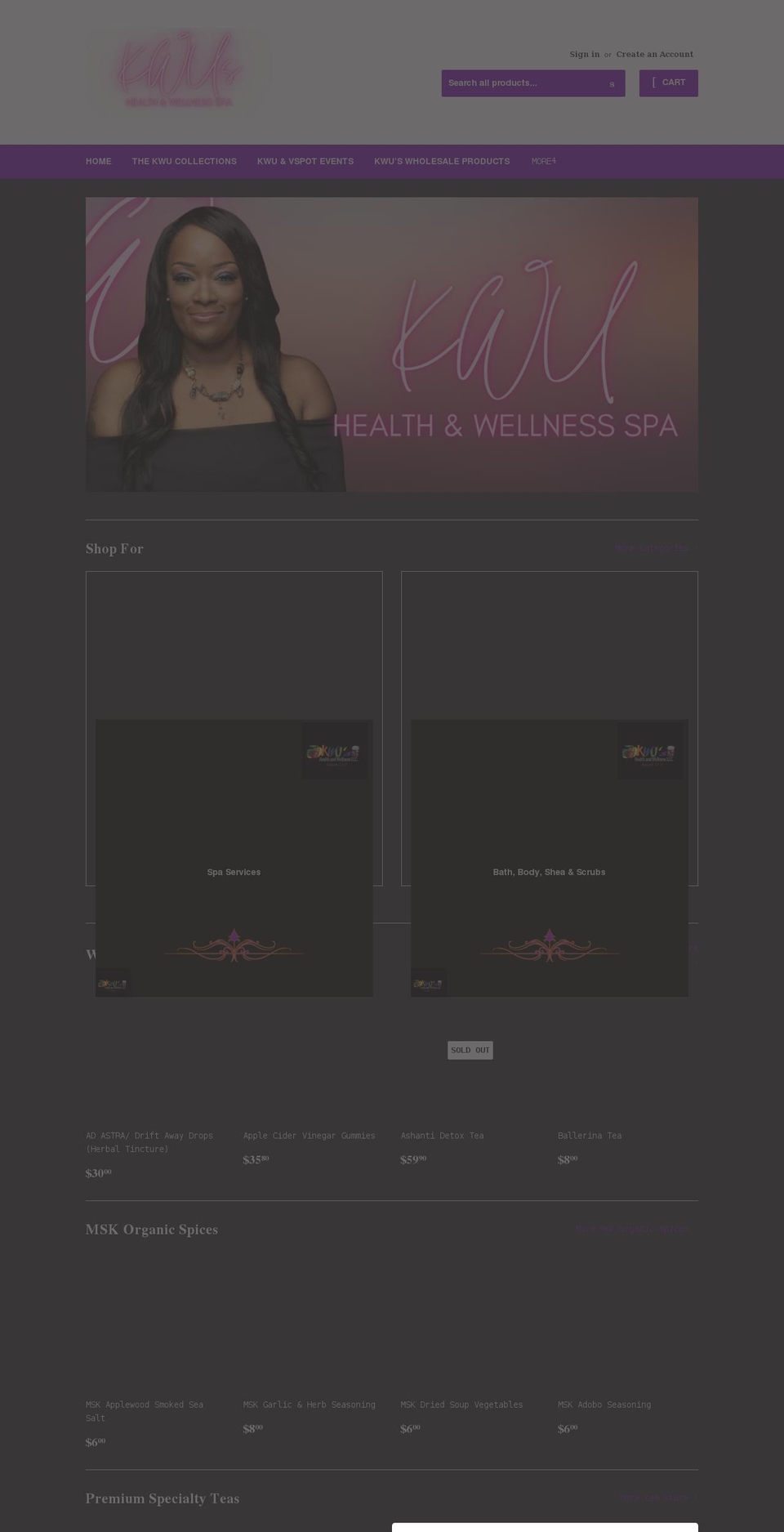 birminghamdetoxqueen.org shopify website screenshot