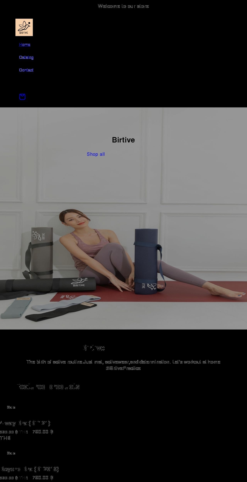 birtive.com shopify website screenshot