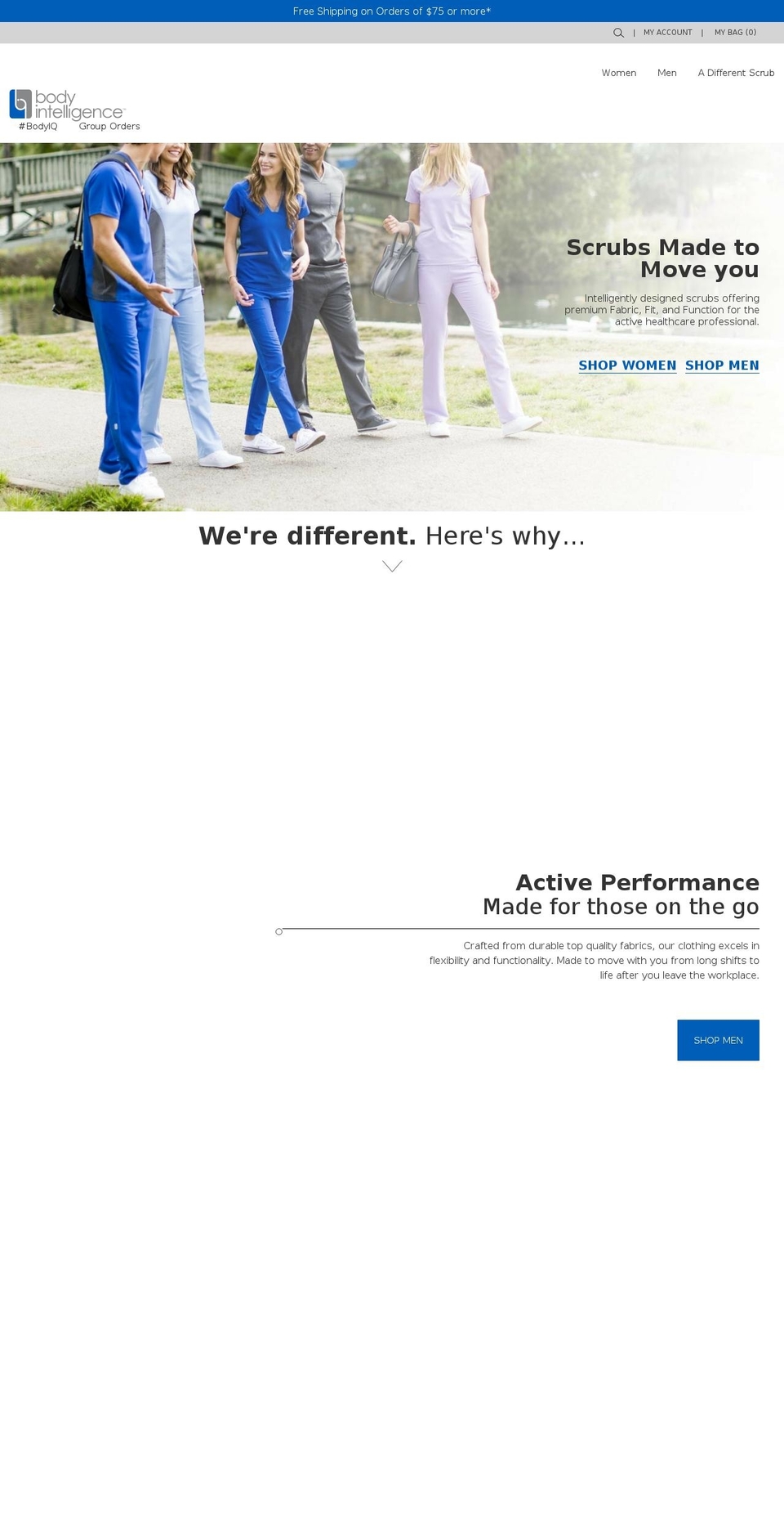 biscrubs.com shopify website screenshot