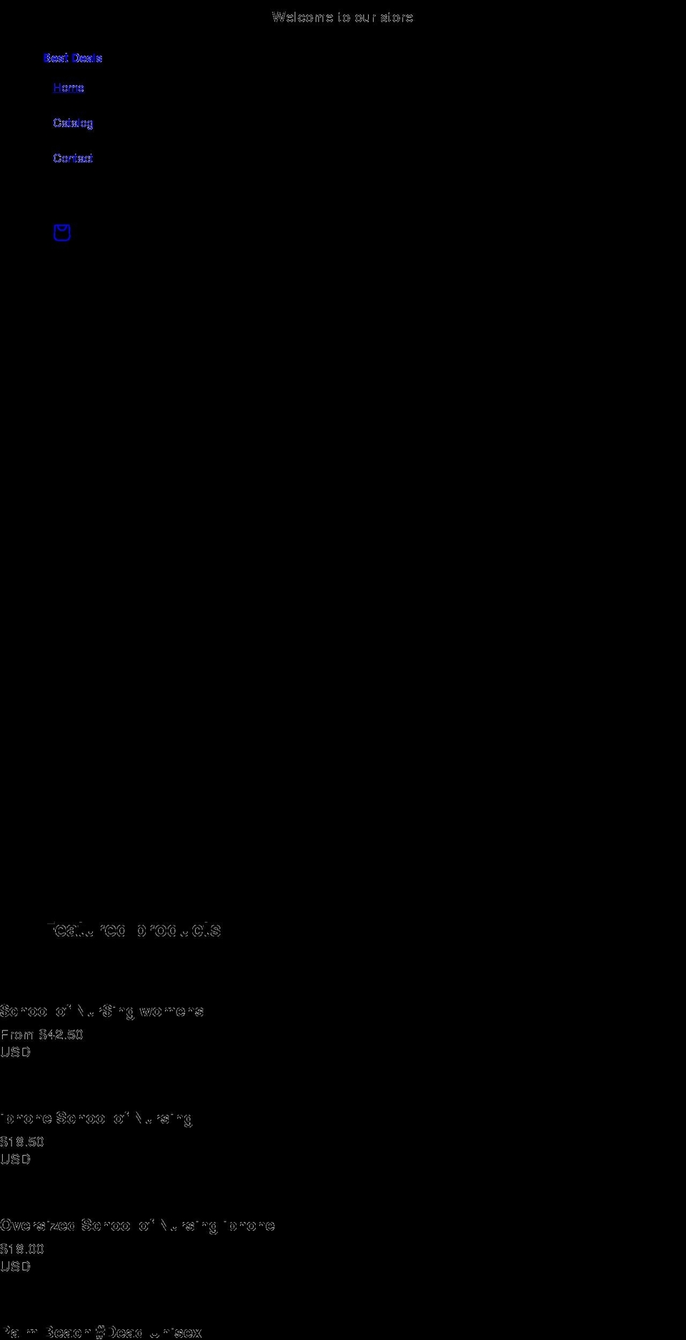 bishopsbargains.com shopify website screenshot