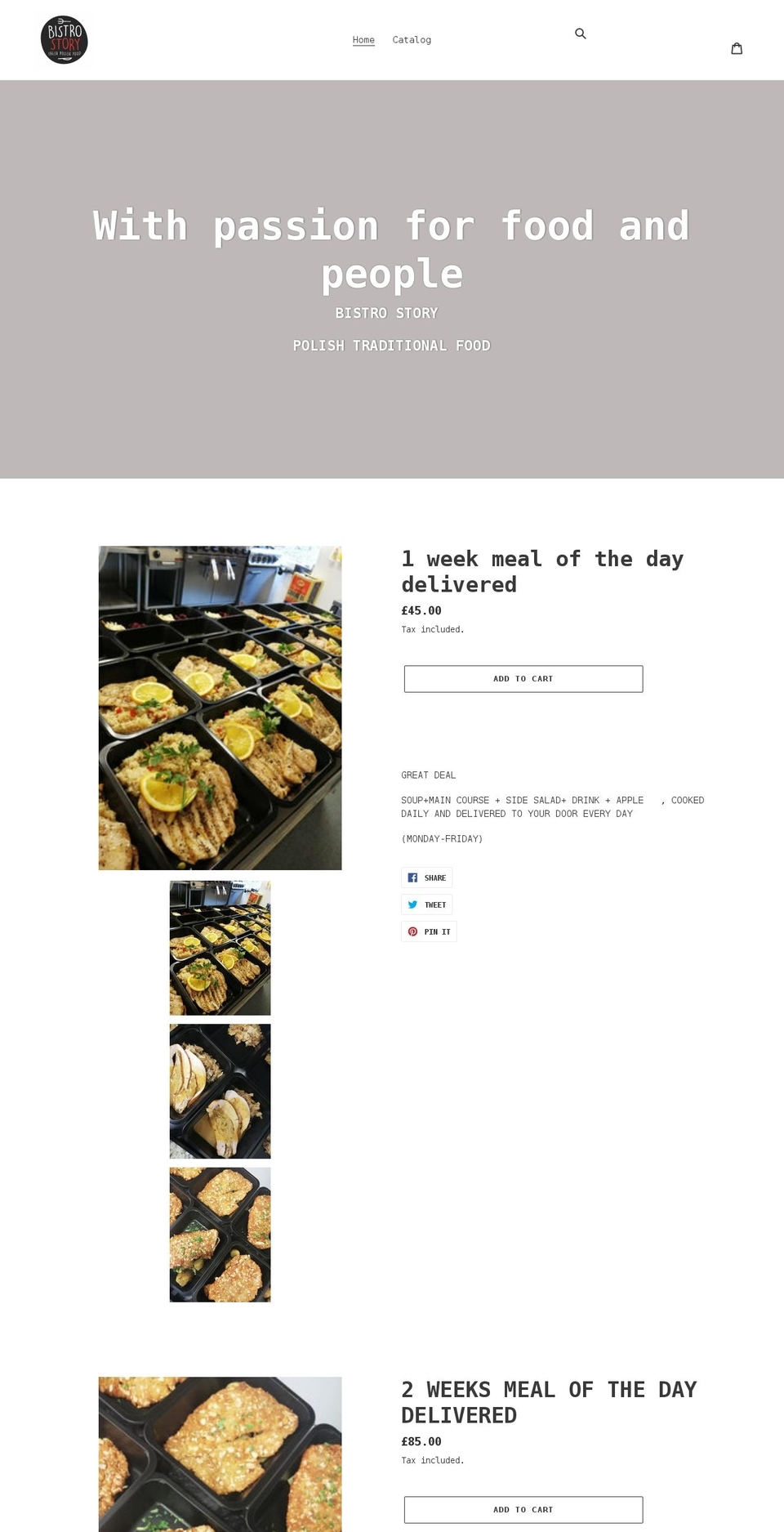 bistrostory.shop shopify website screenshot