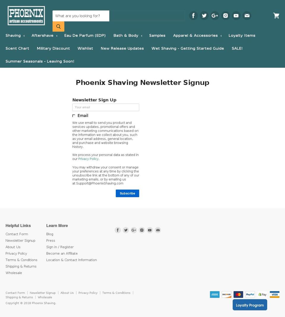 bitchn-newsletter.com — Shopify storefront screenshot