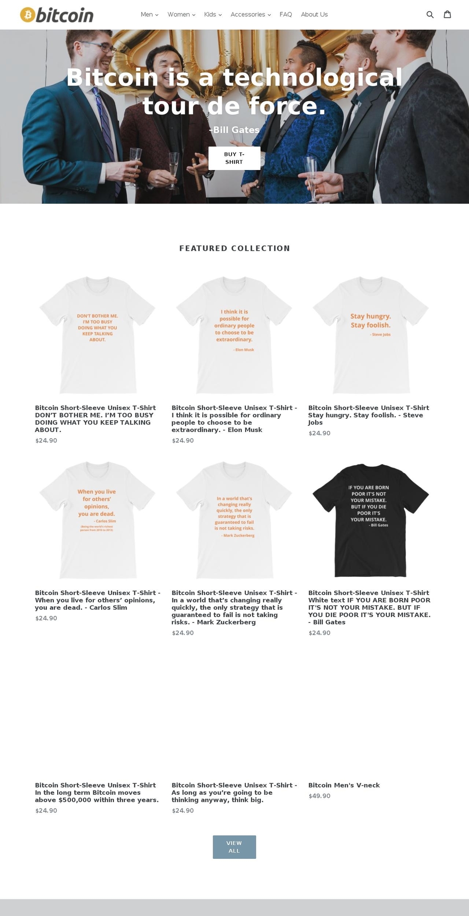 bitcoinpriority.com — Shopify storefront screenshot
