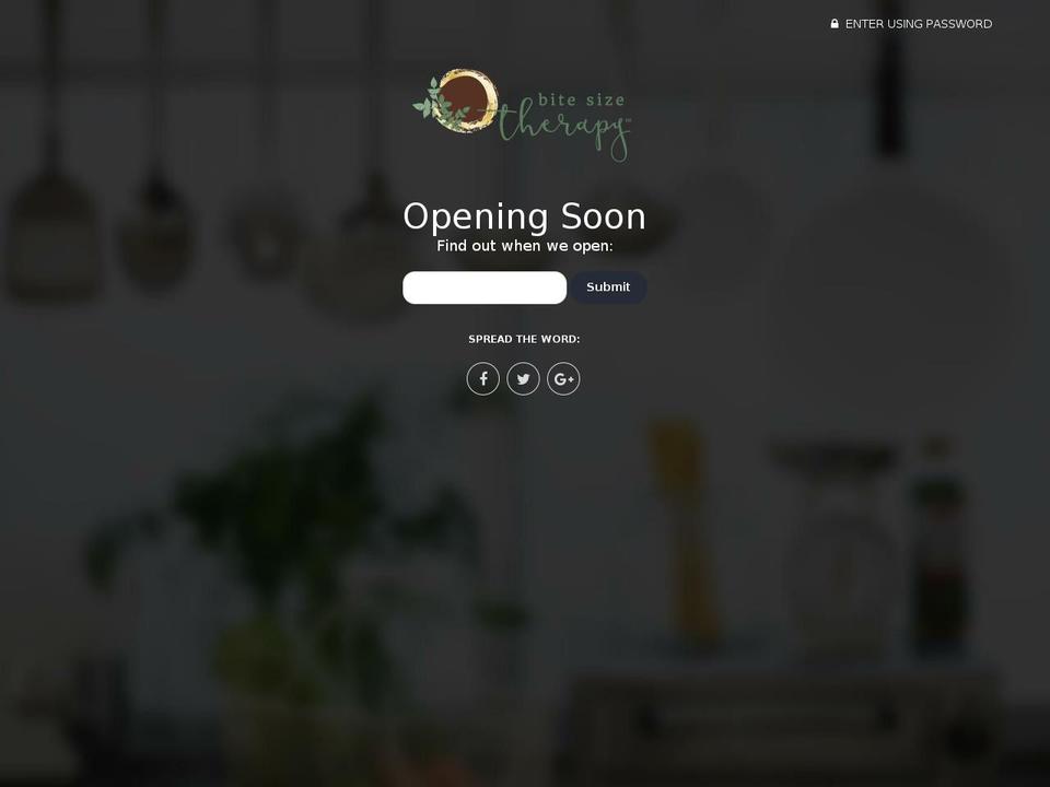 bite-sizedtherapy.com shopify website screenshot