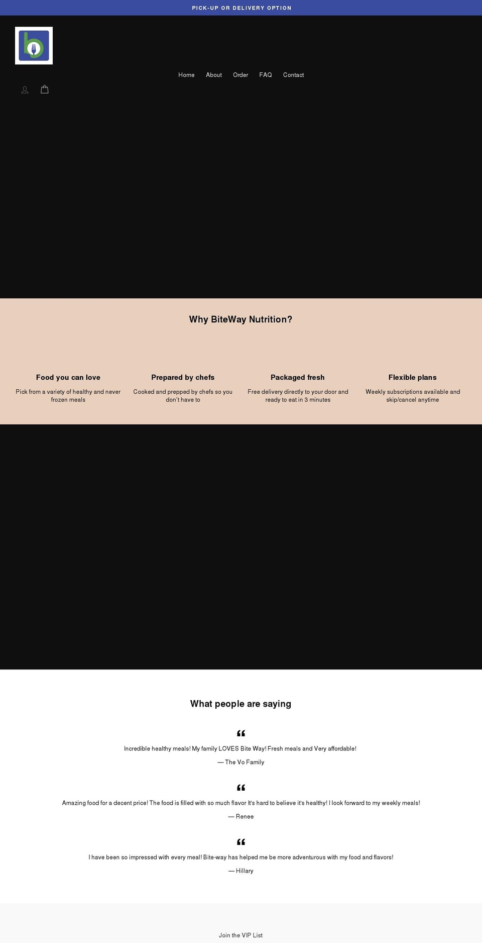 bite-way.com shopify website screenshot