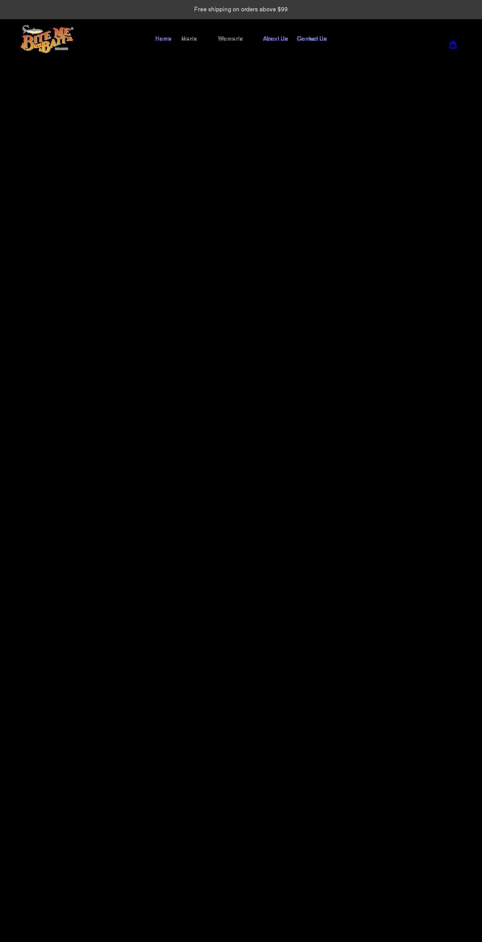 bitemebait.com shopify website screenshot