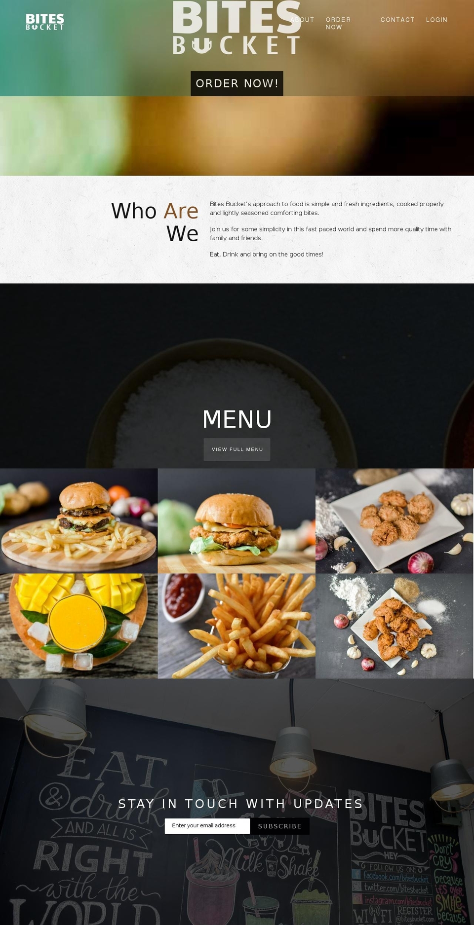 bitesbucket.com — Shopify storefront screenshot