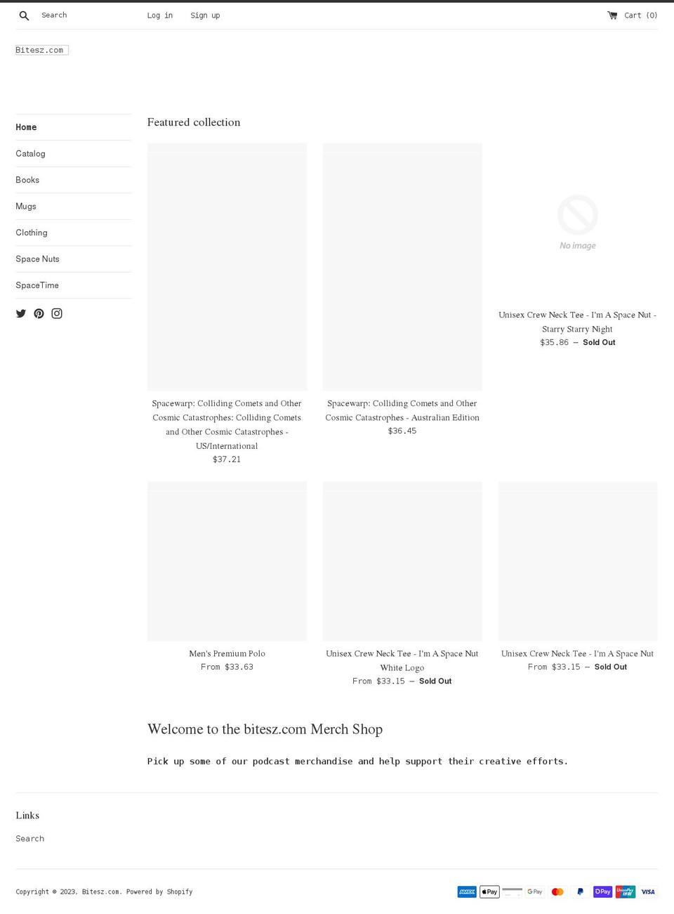 bitesz-com.myshopify.com shopify website screenshot