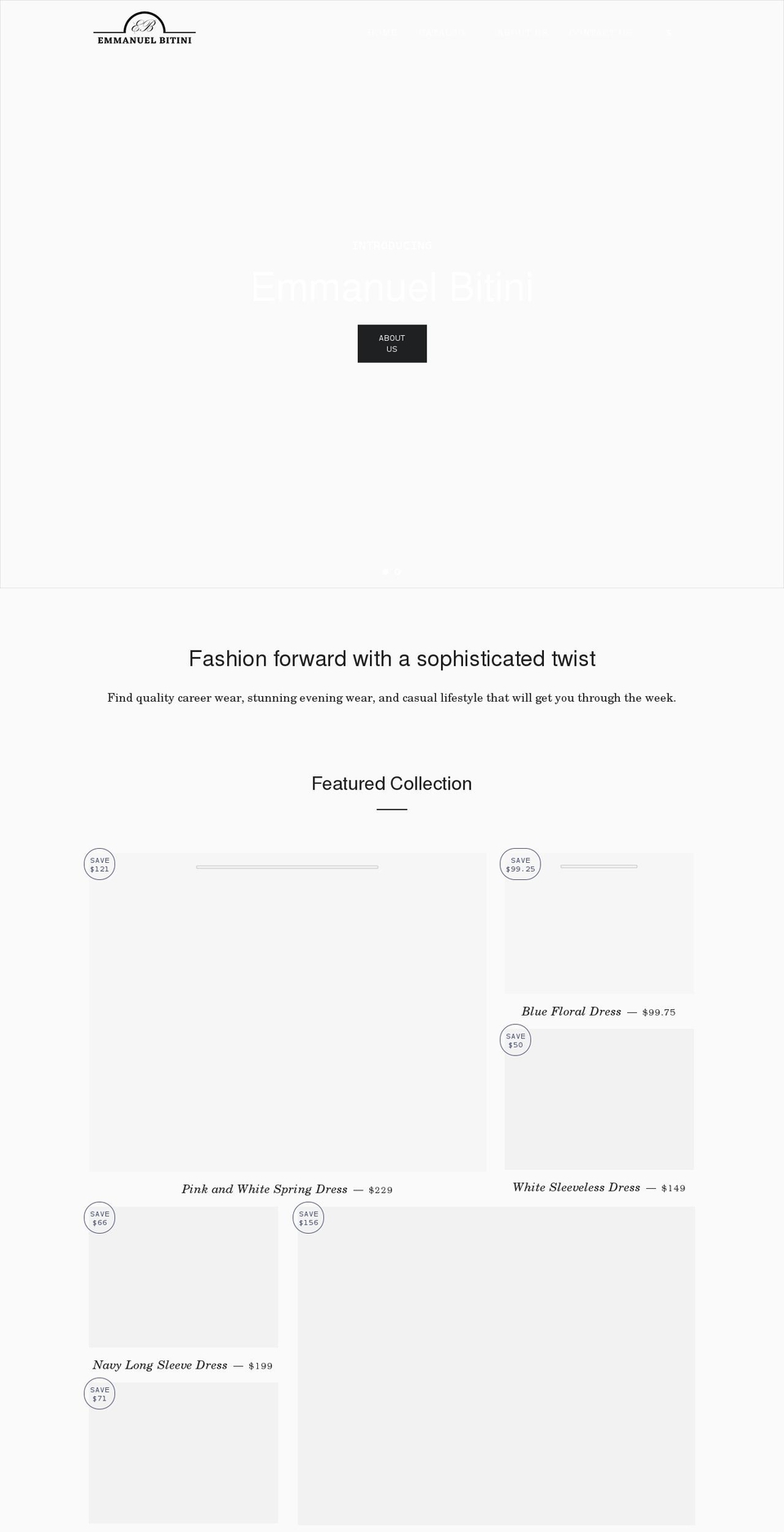 bitini-fashion.com shopify website screenshot