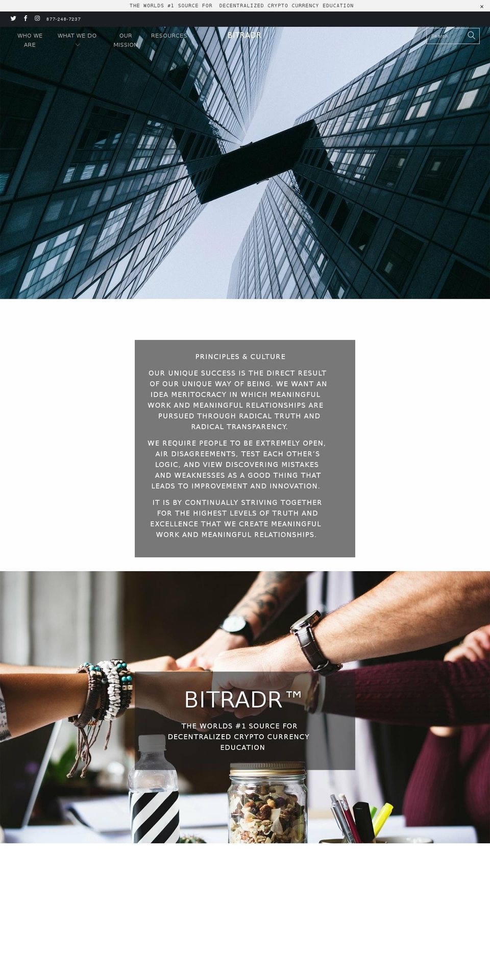 bitradr.com — Shopify storefront screenshot