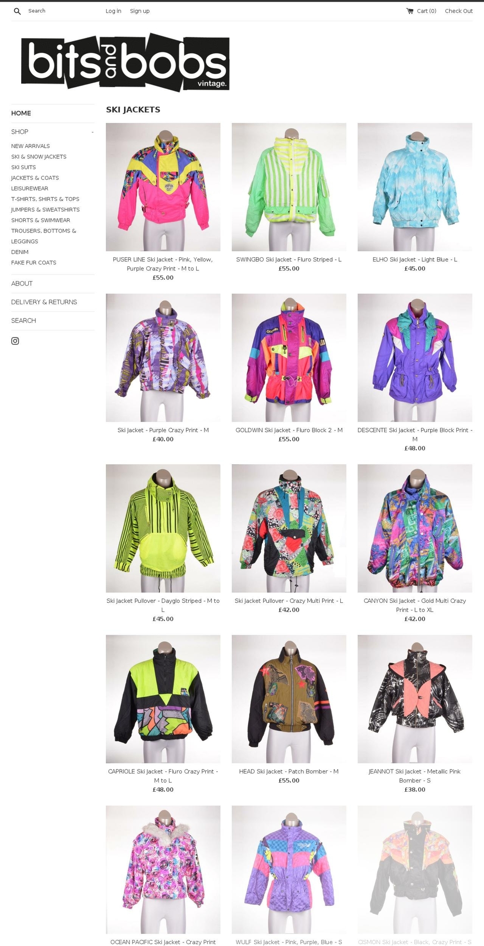 BAB 2017 - Simple Shopify theme site example bitsandbobsshop.com