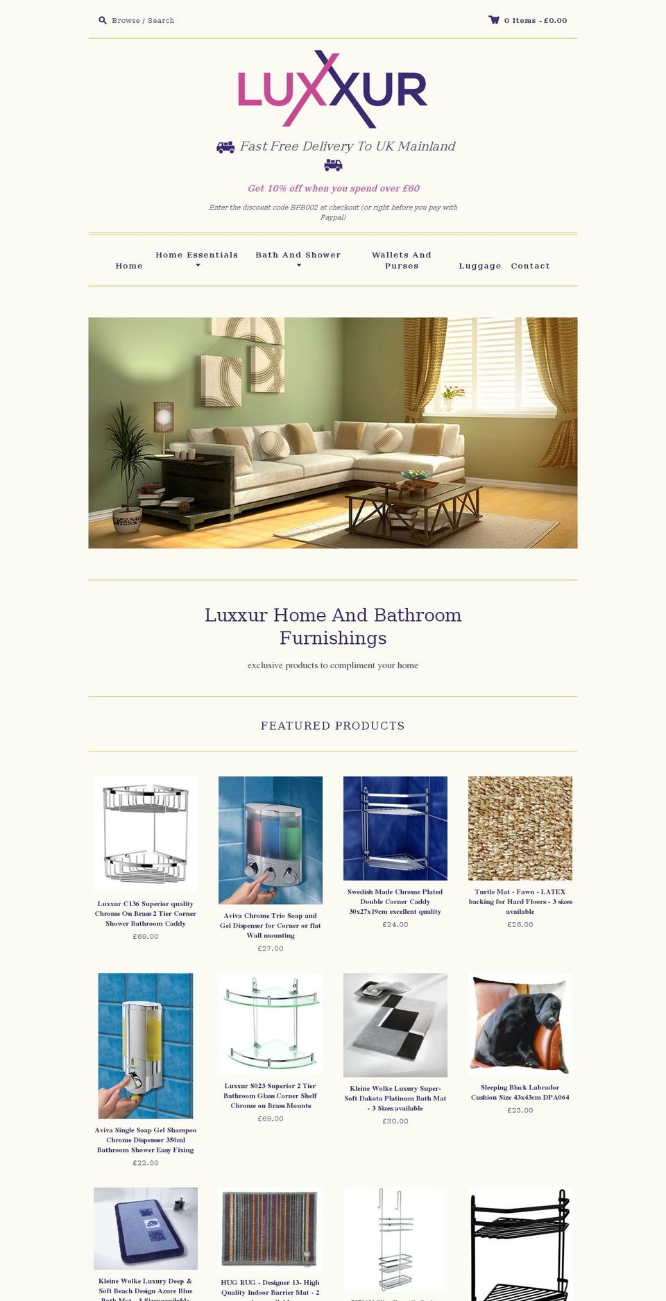 bitsforbathrooms.com shopify website screenshot