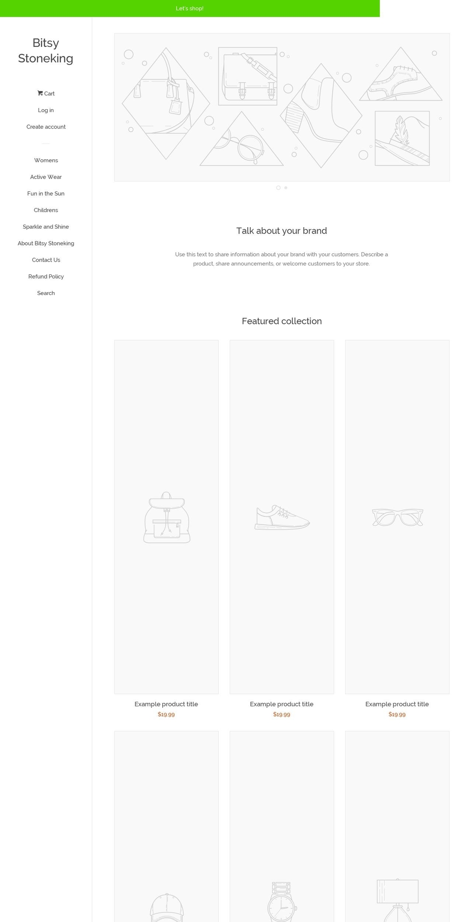 bitsystonekingshop.com — Shopify storefront screenshot