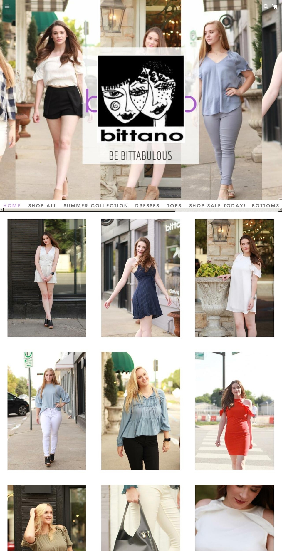 bittano.com — Shopify storefront screenshot