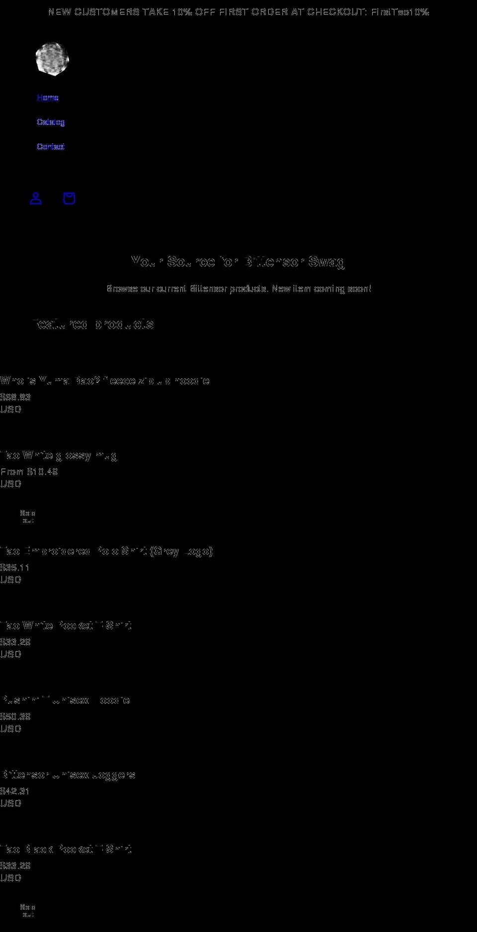 bittenstore.com shopify website screenshot