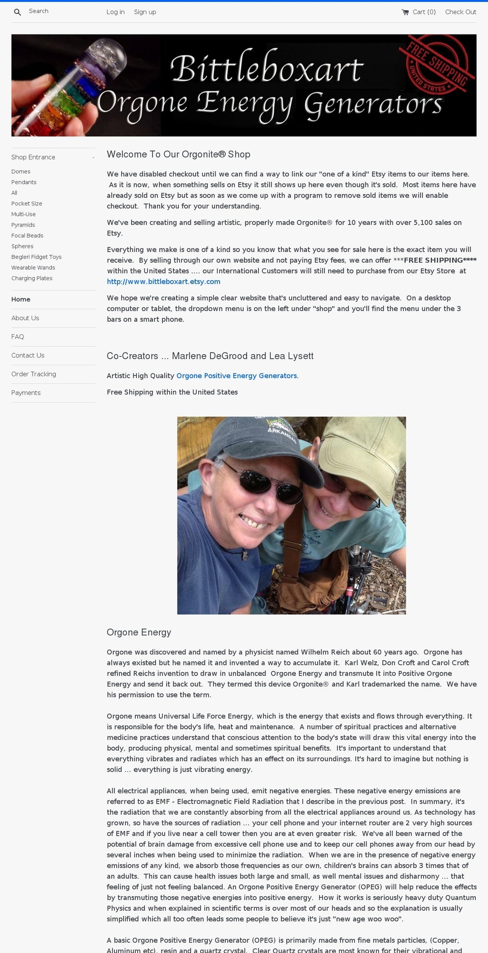 bittleboxart.com — Shopify storefront screenshot