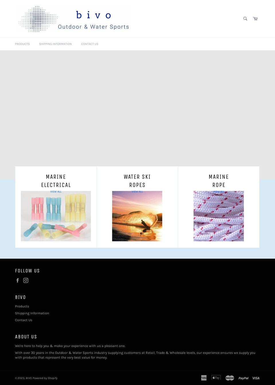 bivo.com.au shopify website screenshot