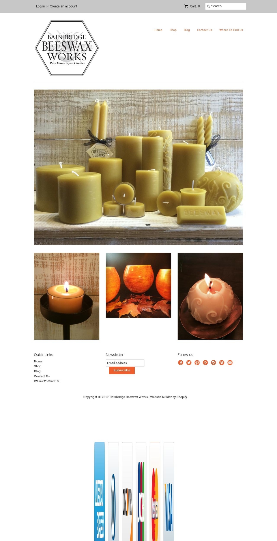 biwaxworks.com shopify website screenshot