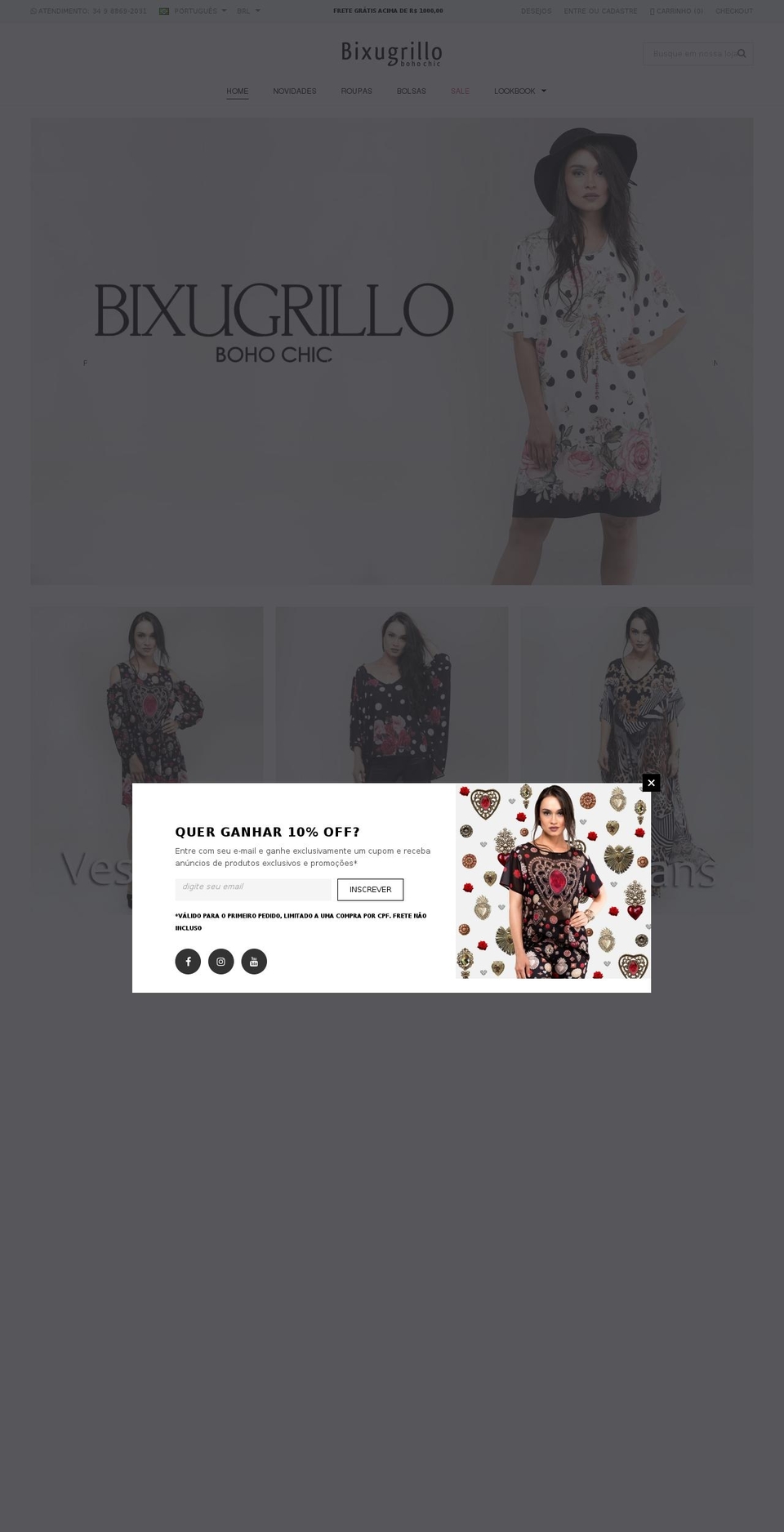 Temavencedor-natanalmeida Shopify theme site example bixugrillo.com