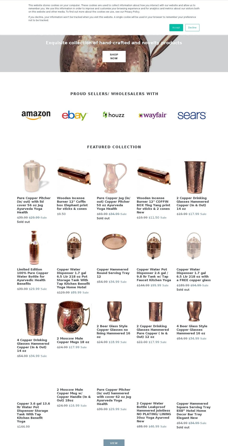 biz2frnds.com — Shopify storefront screenshot