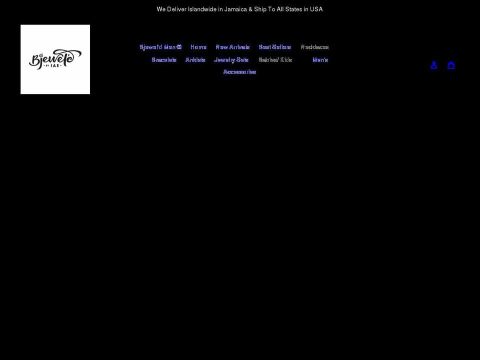 bjeweldbyiae.com shopify website screenshot