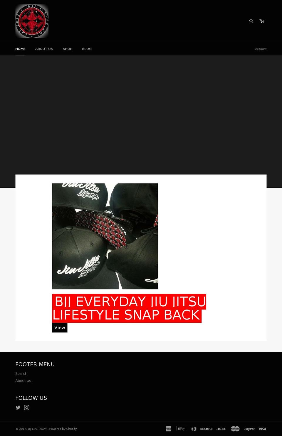 bjj-everyday.com shopify website screenshot