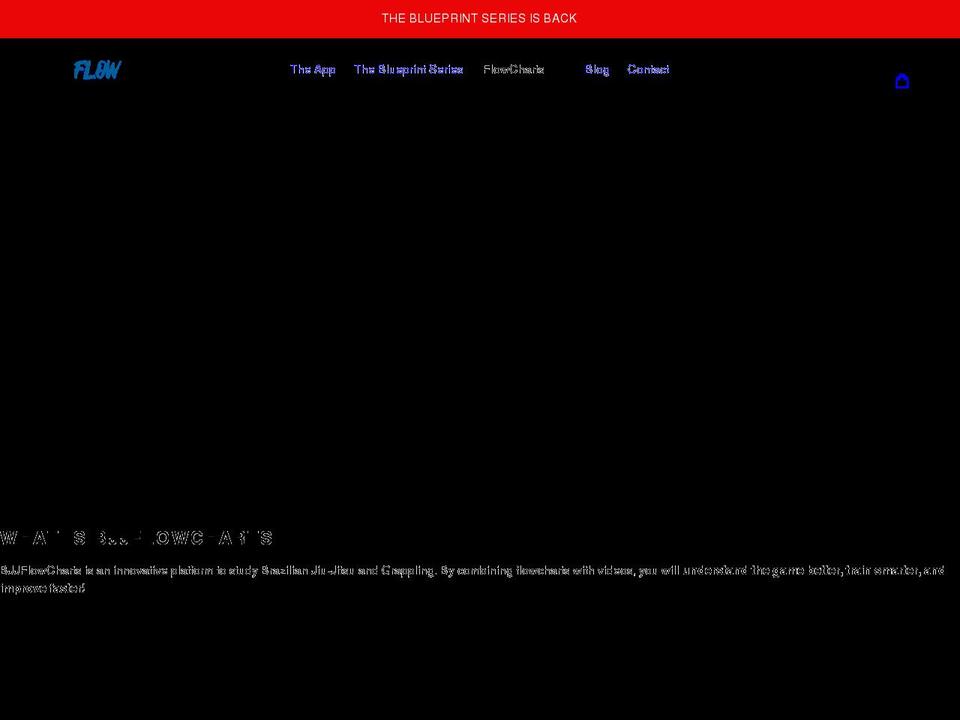 bjjflowcharts.com shopify website screenshot