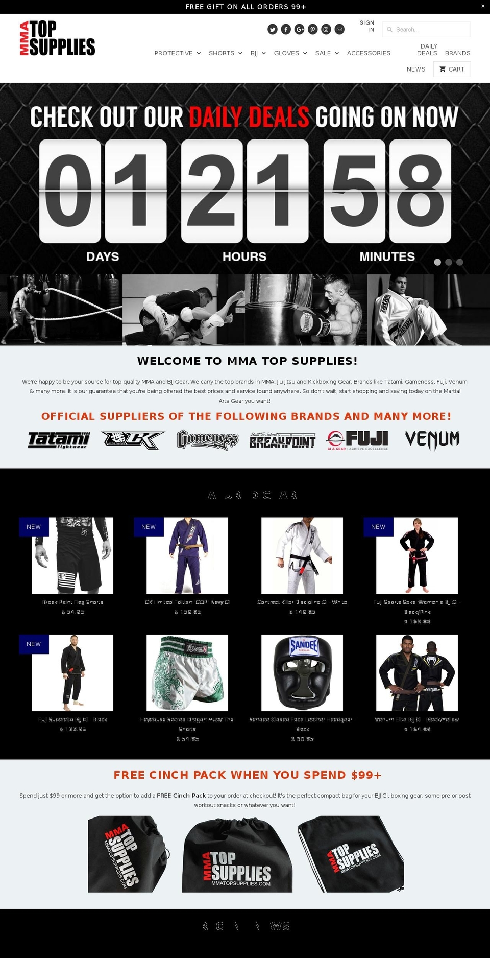 bjjtopsupplies.com shopify website screenshot