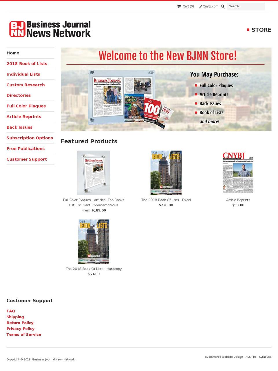 Current Theme Shopify theme site example bjnn-newsstand.com