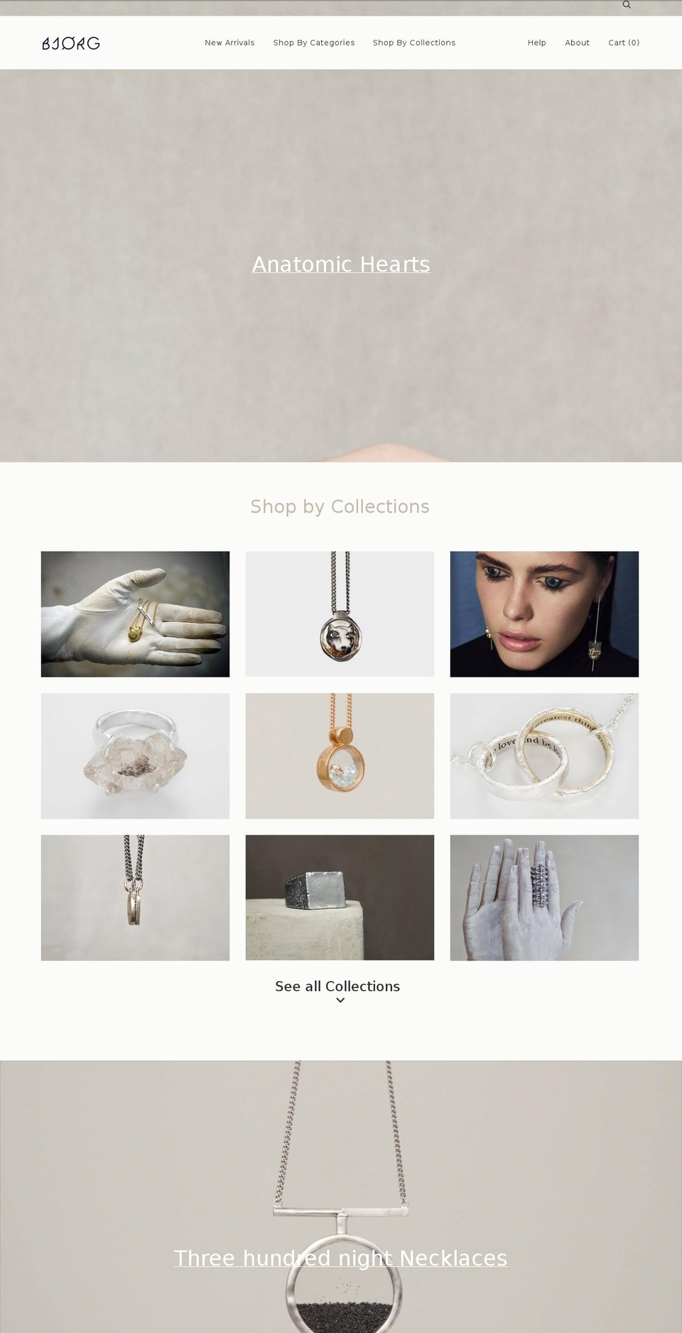 Bjørg Jewellery-23-2-2017-V-0.3 Shopify theme site example bjorgonline.no