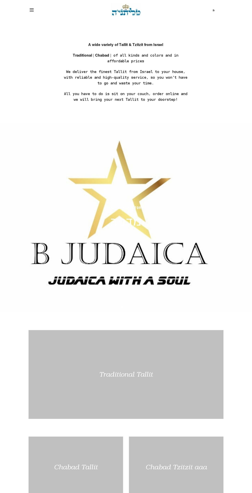 bjudaica.com shopify website screenshot