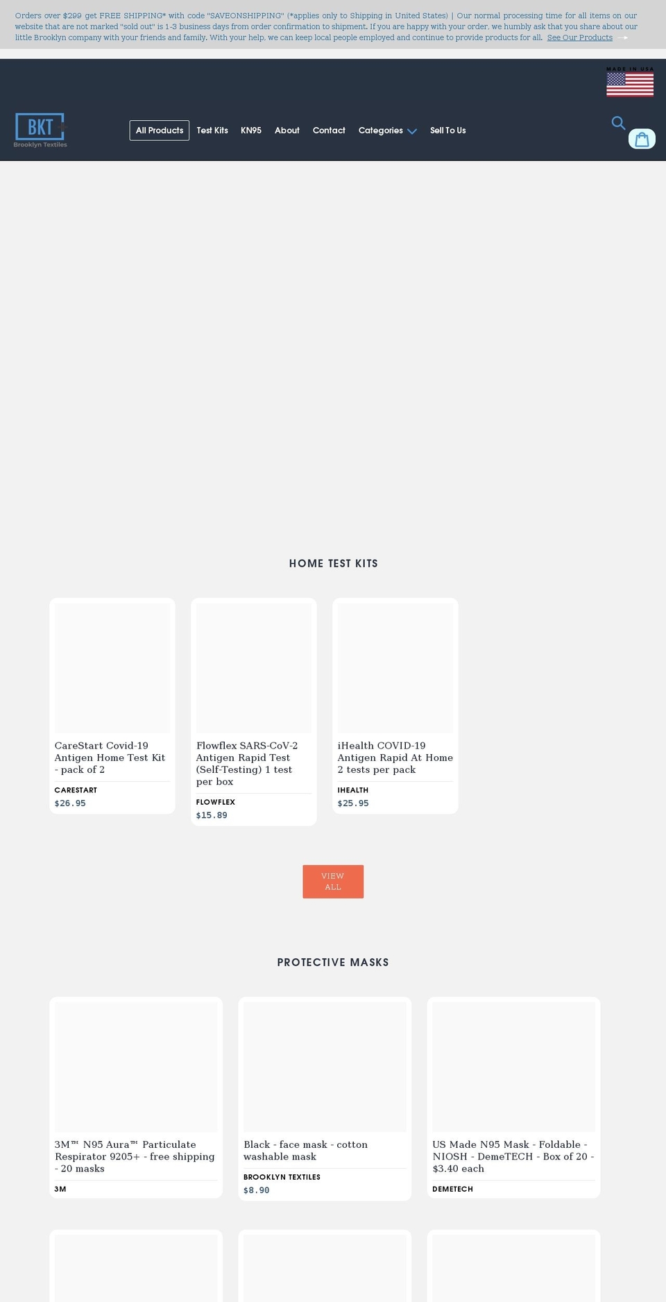bk-textiles.com shopify website screenshot