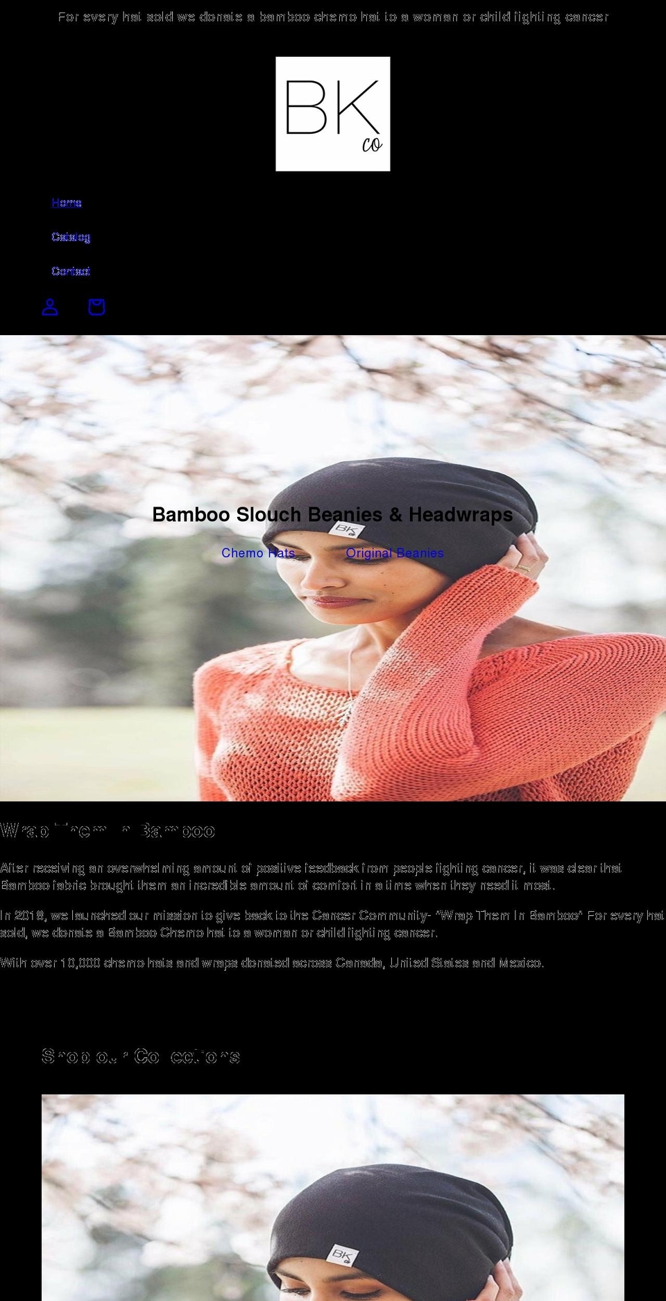 bkco.ca shopify website screenshot