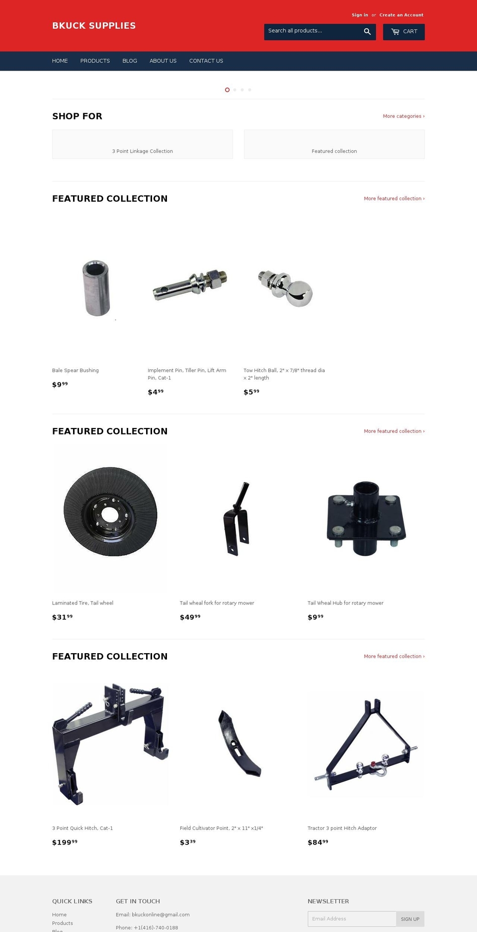 bkuck.com shopify website screenshot