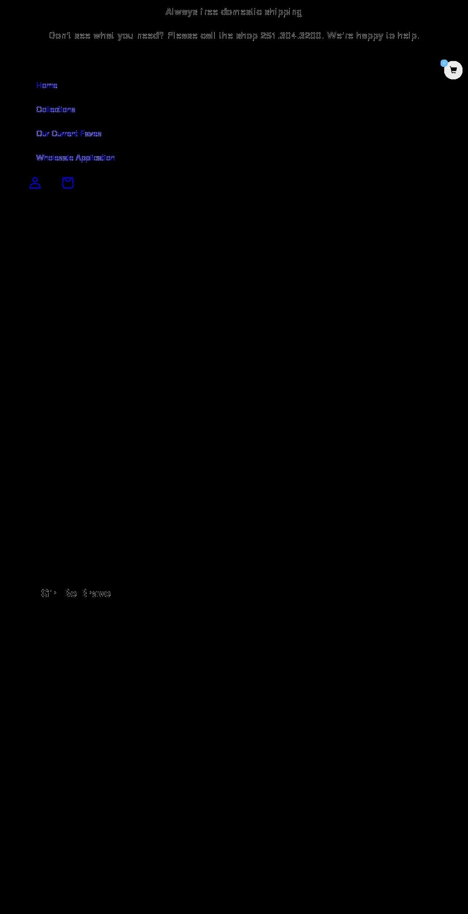 black-door-studio.myshopify.com shopify website screenshot
