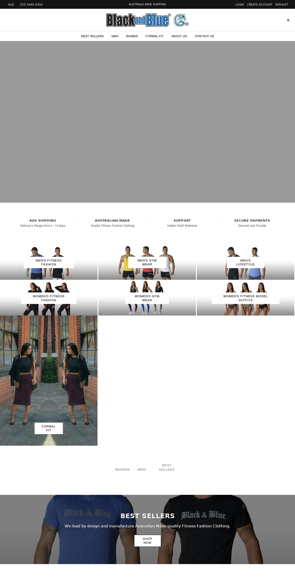 belle-demo-full-width Shopify theme site example blackandblue.com.au