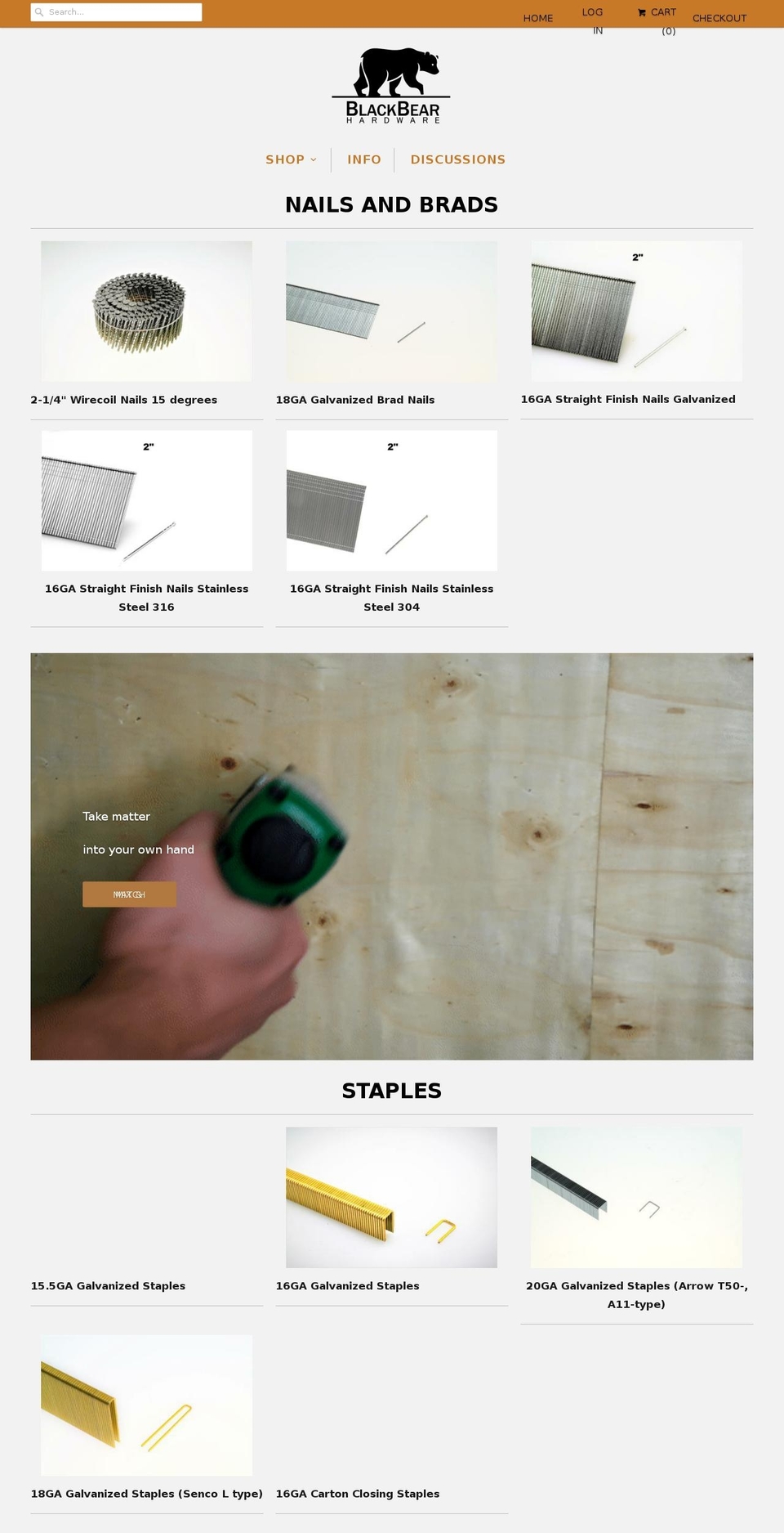 Copy of Responsive Shopify theme site example blackbearhardware.com