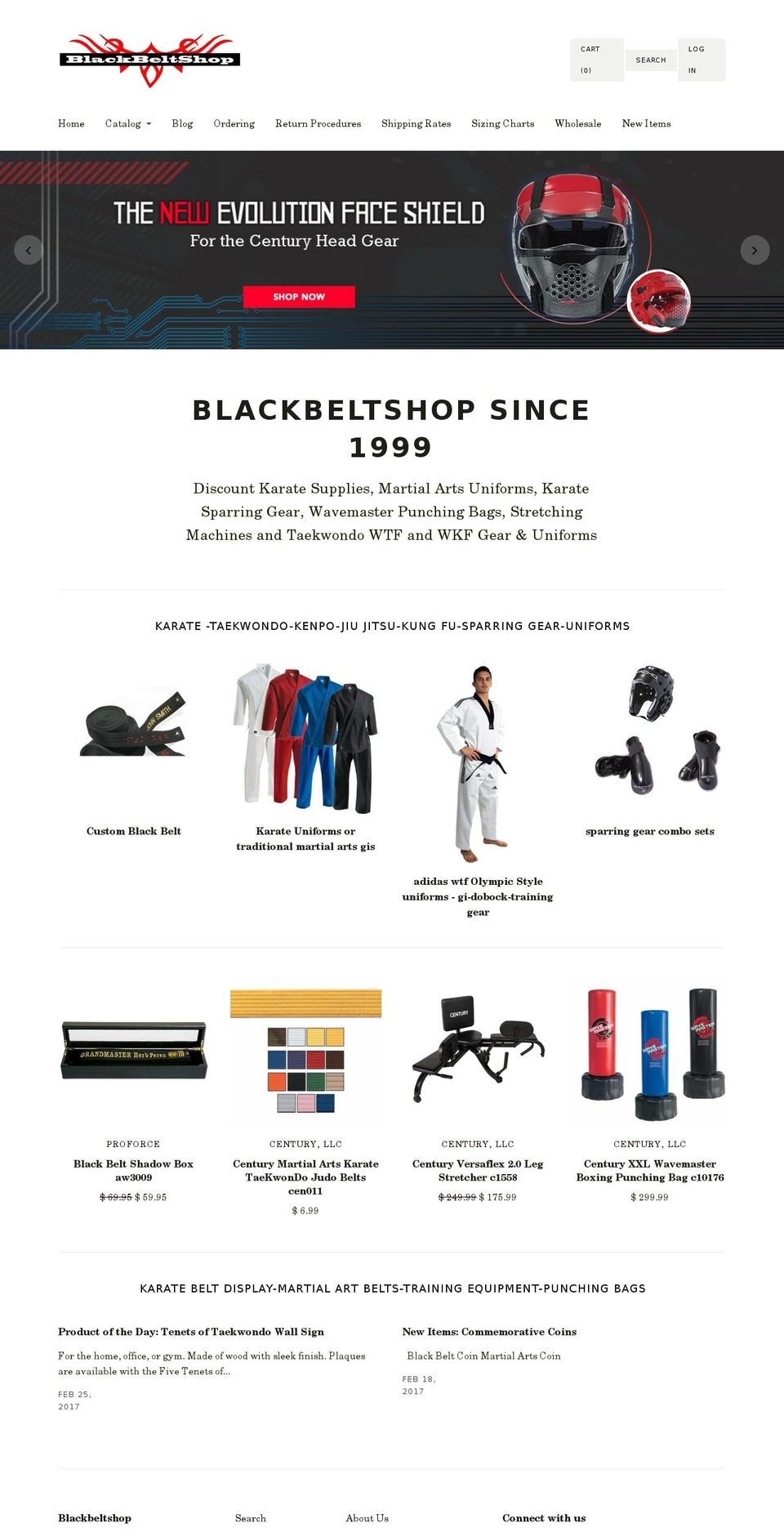 Wholesale Hero Shopify theme site example blackbeltshop.mobi