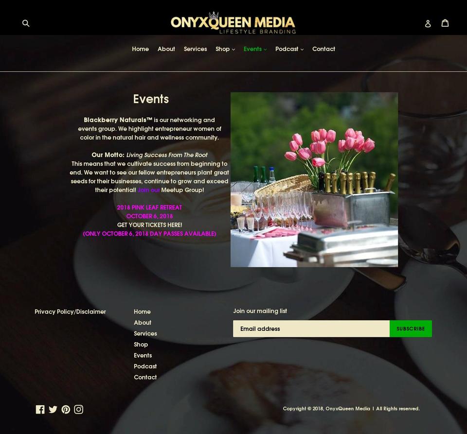 blackberrynaturals.com — Shopify storefront screenshot