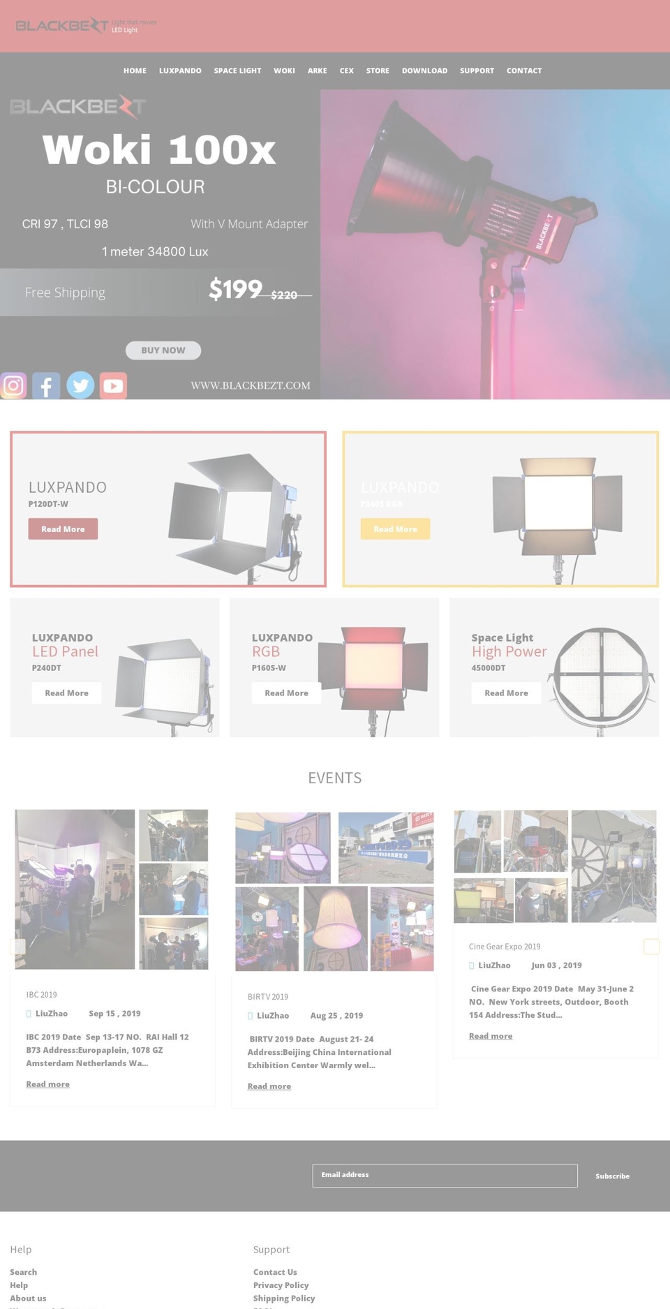 blackbezt.com shopify website screenshot
