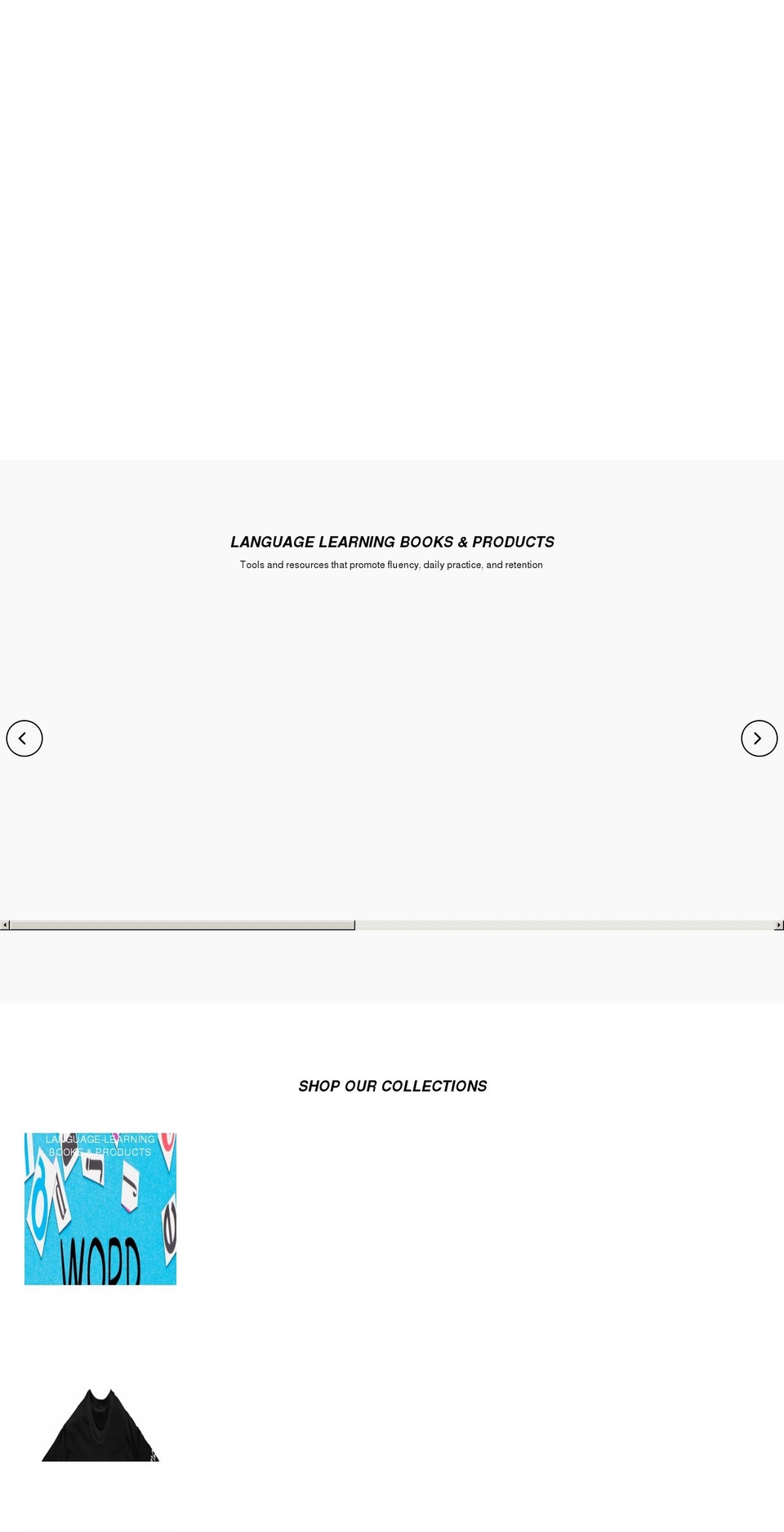 blackbilingual.com — Shopify storefront screenshot