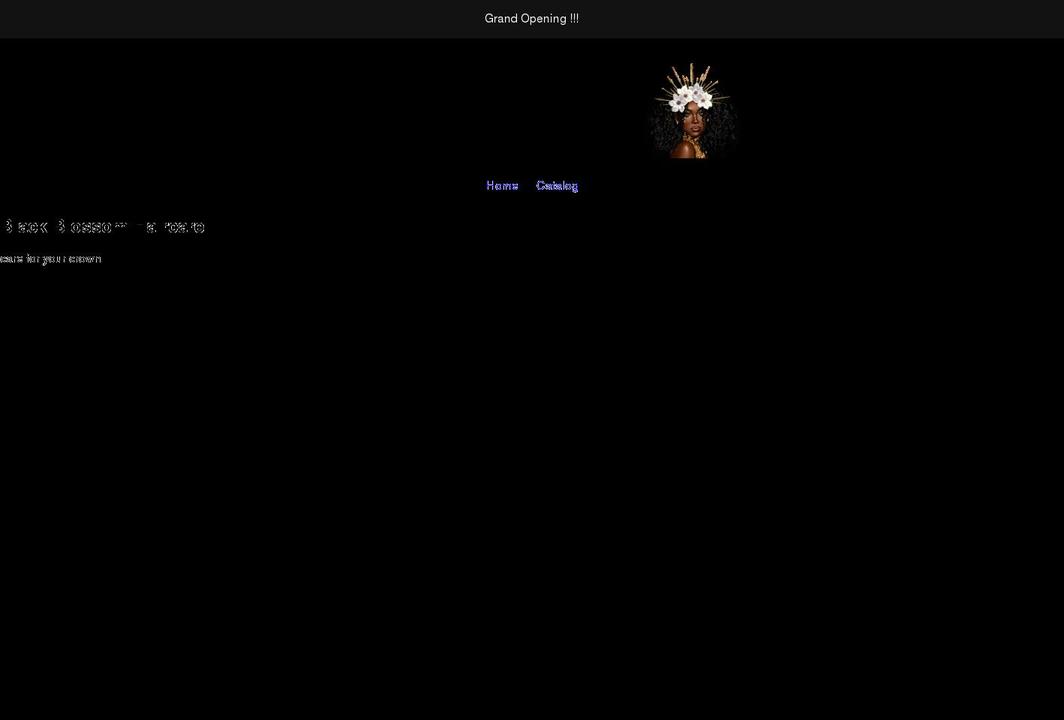 blackblossomhaircare.com shopify website screenshot